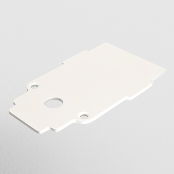 Комплект из 2 боковых заглушек для шинопроводо в ГКЛ 12.5мм Maytoni Gravity TRA004EC-22W