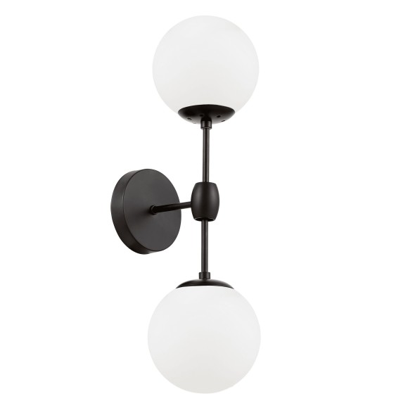 Бра Lumina Deco Zodiak LDW 6001-2 BK+WT Бра Lumina Deco Zodiak LDW 6001-2 BK+WT