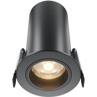 Встраиваемый светильник Maytoni FOCUS LED 3000K 12Вт 60° DL125-L12-3K-B