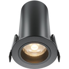 Встраиваемый светильник Maytoni FOCUS LED 3000K 12Вт 60° DL125-L12-3K-B Встраиваемый светильник Maytoni FOCUS LED 3000K 12Вт 60° DL125-L12-3K-B