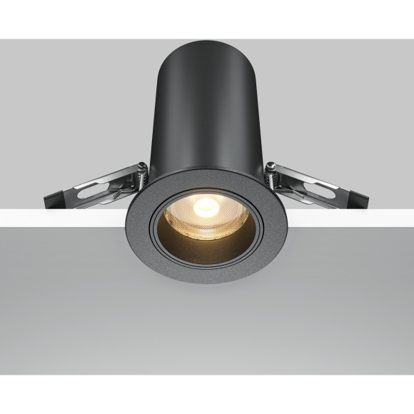 Встраиваемый светильник Maytoni FOCUS LED 3000K 12Вт 60° DL125-L12-3K-B