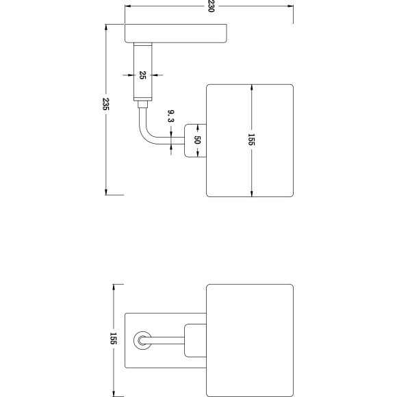Бра Freya FR5329-WL-01-CH Helen под лампу 1xE27 40W