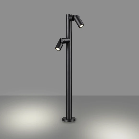 Черный ландшафтный светильник-столб NOVOTECH STREET RALTE 371063 под лампы GU10, 2шт макс. 35Вт, основание и плафон черный алюминий, IP65, высота 1200 мм, диаметр основания 150 мм, подключение 220В Черный ландшафтный светильник-столб NOVOTECH STREET RALTE 371063 под лампы GU10, 2шт макс. 35Вт, основание и плафон черный алюминий, IP65, высота 1200 мм, диаметр основания 150 мм, подключение 220В