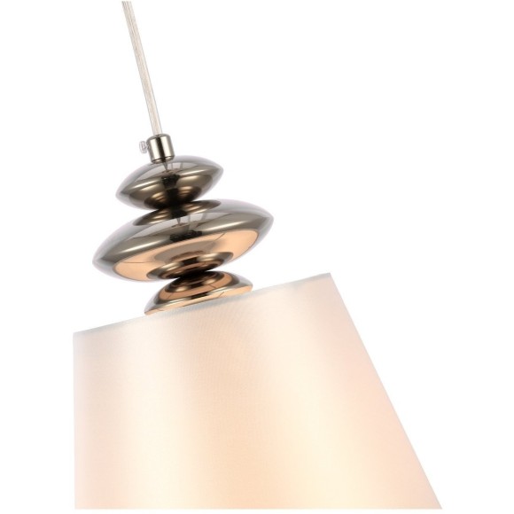 SL1137.103.01 Подвес Никель/Белый E27 1*40W RIONFO