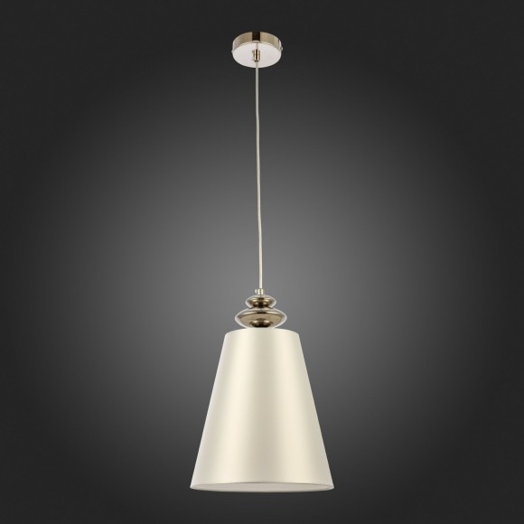 SL1137.103.01 Подвес Никель/Белый E27 1*40W RIONFO