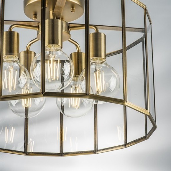 Люстра потолочная Lightstar 798251 Genni под лампы 5xE27 200W