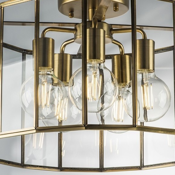 Люстра потолочная Lightstar 798251 Genni под лампы 5xE27 200W