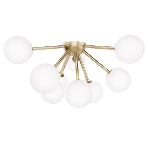 Люстра потолочная Freya FR5120CL-09G Alexis под лампы 9xG9 25W