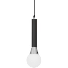 Подвесной светильник Lumina Deco Folino LDP 7012-1B BK+CHR Подвесной светильник Lumina Deco Folino LDP 7012-1B BK+CHR