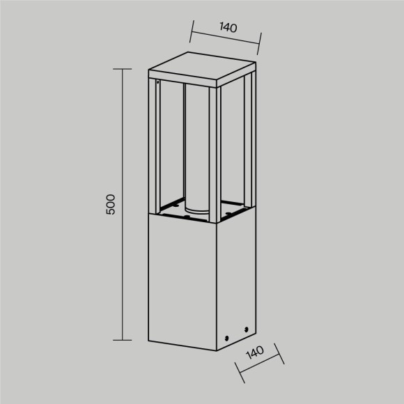 Ландшафтный светильник Outdoor O480FL-L12B3K