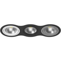 Встраиваемый светильник Lightstar i937060709 Intero 111 под лампы 3xGU10 150W