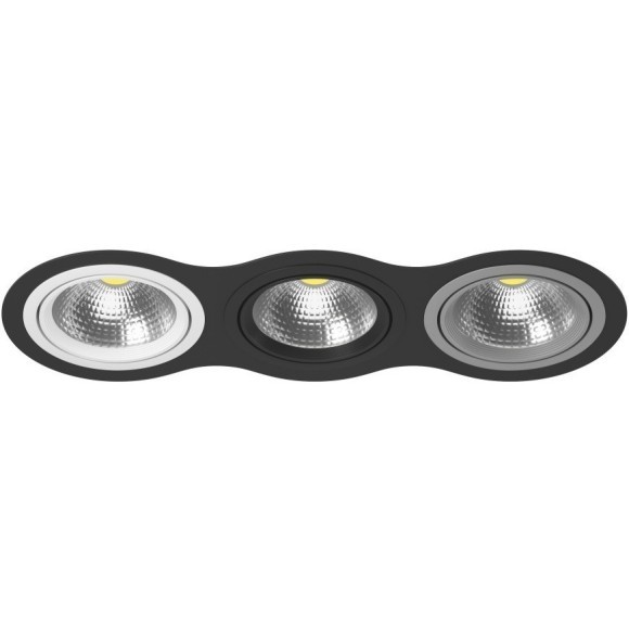 Встраиваемый светильник Lightstar i937060709 Intero 111 под лампы 3xGU10 150W