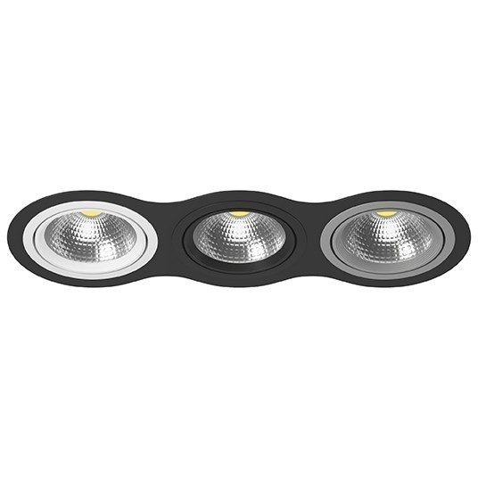 Встраиваемый светильник Lightstar i937060709 Intero 111 под лампы 3xGU10 150W