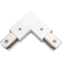 Угловое соединение L с подводом питания для трека к 50202X(-T), 50203X(-T) Barra Lightstar 502126-1