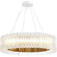 SL6012.213.01 Светильник подвесной ST-Luce Золотистый/Прозрачный LED 1*87W 3000K NAZARE