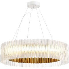 SL6012.213.01 Светильник подвесной ST-Luce Золотистый/Прозрачный LED 1*87W 3000K NAZARE SL6012.213.01 Светильник подвесной ST-Luce Золотистый/Прозрачный LED 1*87W 3000K NAZARE