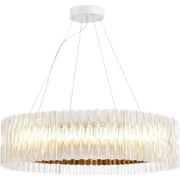 SL6012.213.01 Светильник подвесной ST-Luce Золотистый/Прозрачный LED 1*87W 3000K NAZARE