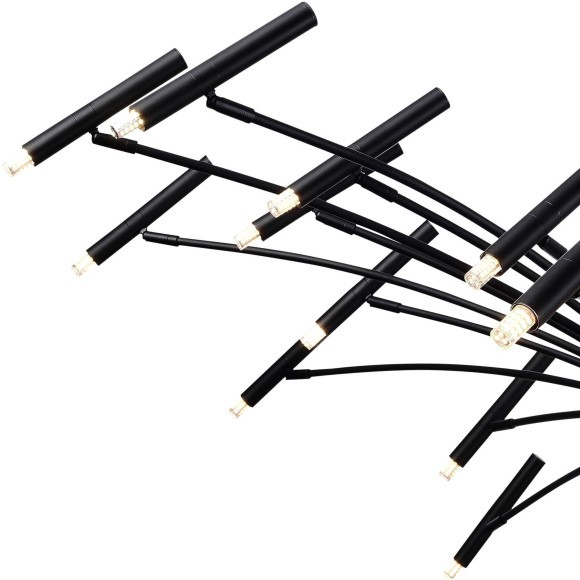 SL1214.402.24 Светильник потолочный ST-Luce Черный/Черный G9 24*5W 4000K SPIDEY