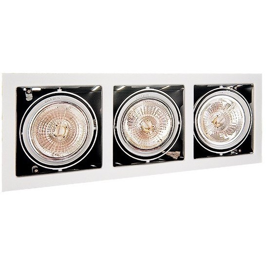 Встраиваемый светильник Lightstar 214130 Cardano под лампы 3xAR111 150W Встраиваемый светильник Lightstar 214130 Cardano под лампы 3xAR111 150W