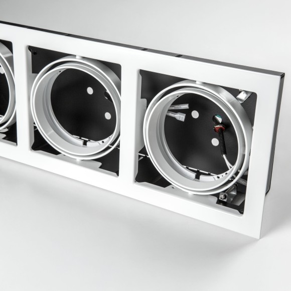 Встраиваемый светильник Lightstar 214130 Cardano под лампы 3xAR111 150W Встраиваемый светильник Lightstar 214130 Cardano под лампы 3xAR111 150W