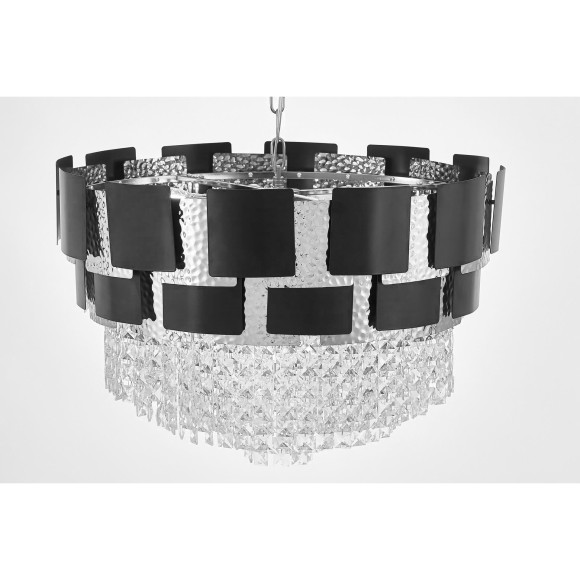 Подвесной светильник Lumina Deco LDP 7045-600 BK+CHR