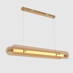 Светильник подвесной Crystal Lux AMARILLO SP70W LED BRASS Светильник подвесной Crystal Lux AMARILLO SP70W LED BRASS