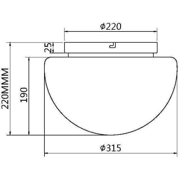 Потолочный светильник Maytoni MOD270CL-01B