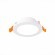 ST210.548.06 Св-к встр. Белый LED 1*6W 4000K 480Lm Ra80 110° IP20 D90xH30 220-240V Встраиваемые светильники