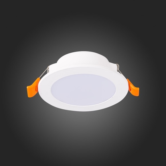 ST210.548.06 Св-к встр. Белый LED 1*6W 4000K 480Lm Ra80 110° IP20 D90xH30 220-240V Встраиваемые светильники ST210.548.06 Св-к встр. Белый LED 1*6W 4000K 480Lm Ra80 110° IP20 D90xH30 220-240V Встраиваемые светильники