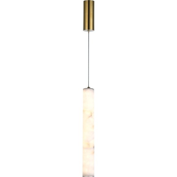 4038/05/01P Stilfort Solid Stone (Солид Стоун) Бронзовый подвесной светильник с белым каменным плафоном LED