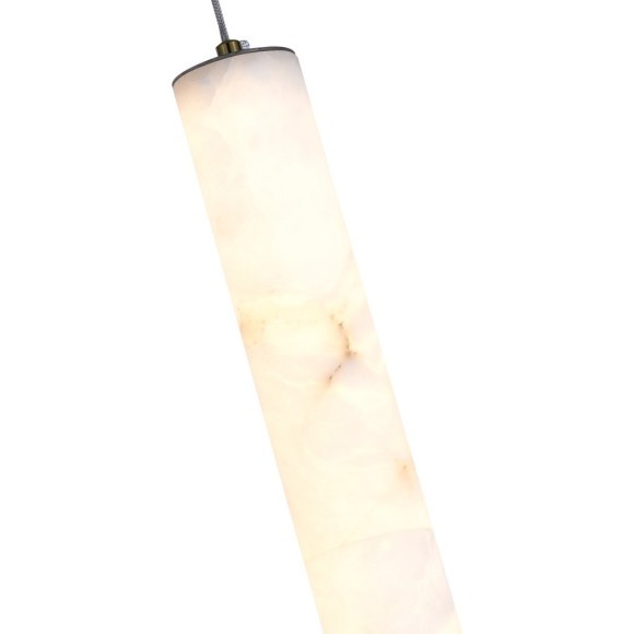 4038/05/01P Stilfort Solid Stone (Солид Стоун) Бронзовый подвесной светильник с белым каменным плафоном LED