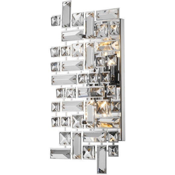 Светильник настенный хрустальный 2171/09/02W Stilfort, серия Tetrix