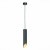 ST152.403.01 ST Luce Светильник подвесной, GU10,1х50W, IP20, D60xH300,220V, черный
