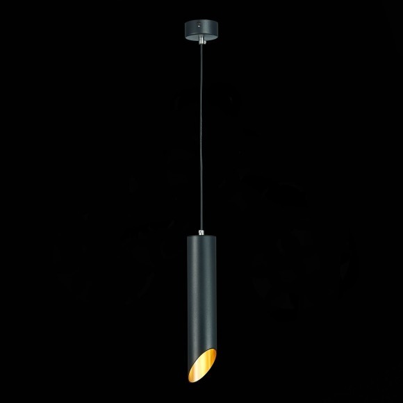 ST152.403.01 ST Luce Светильник подвесной, GU10,1х50W, IP20, D60xH300,220V, черный ST152.403.01 ST Luce Светильник подвесной, GU10,1х50W, IP20, D60xH300,220V, черный