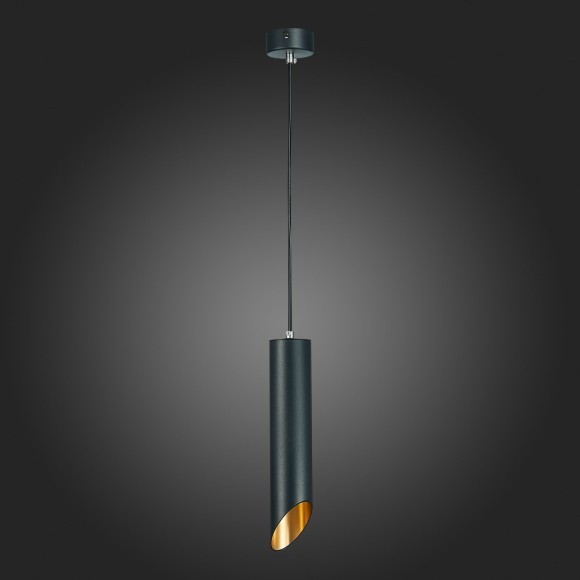 ST152.403.01 ST Luce Светильник подвесной, GU10,1х50W, IP20, D60xH300,220V, черный ST152.403.01 ST Luce Светильник подвесной, GU10,1х50W, IP20, D60xH300,220V, черный