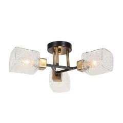 Люстра потолочная Arte Lamp A1547PL-3BK CHICAGO под лампы 3xE14 40W