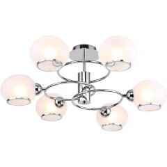 Люстра потолочная Lussole GRLSP-8278 LANIER IP21 под лампы 6xE14 36W Люстра потолочная Lussole GRLSP-8278 LANIER IP21 под лампы 6xE14 36W