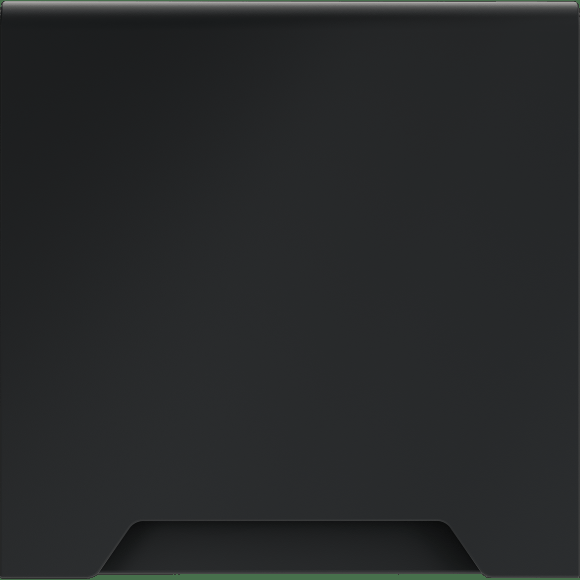 Накладка для розетки с заземлением, защитными шторками и крышкой, S70 (графит)