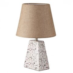 8142/1T MODERNI LN25 бежевый/коричневый, керамика/текстиль Настольная лампа Е27 1*60W 220V TERAZIO 8142/1T MODERNI LN25 бежевый/коричневый, керамика/текстиль Настольная лампа Е27 1*60W 220V TERAZIO