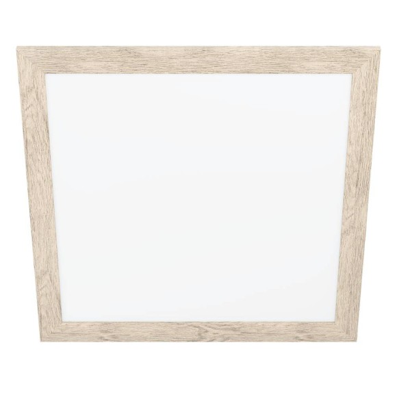 99436 PIGLIONASSO PIGLIONASSO Светодиодный потолочный светильник, 32Вт, 4700Лм, 4000К, L645, B645, H55, дерево, пластик, белый