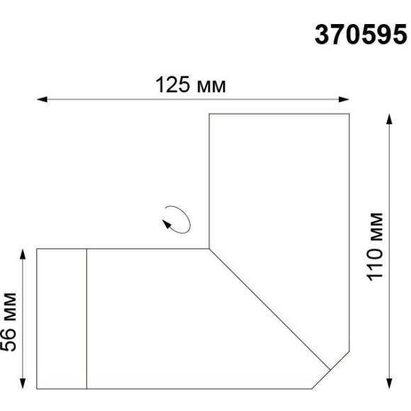 Накладной светильник IP20 GU10 50W 220V Novotech ELITE 370595