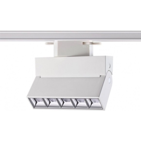 Трехжильный однофазный трековый светодиодный светильник Novotech EOS 358666 1560лм 13Вт
