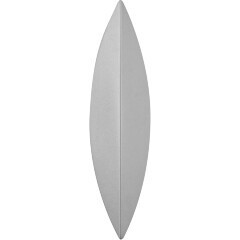 Бра Lightstar Muro Foglia 808674 LED 6Вт 480Лм CRI80 настенный линейный серый светильник, декоративная подсветка стены, современный минимализм, без выключателя