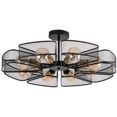 Потолочная люстра Arte Lamp MAASYM A7044PL-8BK Потолочная люстра Arte Lamp MAASYM A7044PL-8BK