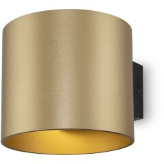 Бра настенное Maytoni Rond C066WL-01MG лампа G9 макс. 5Вт золотой матовый алюминий, светильник со светом вверх вниз (up&down), современный минималистичный дизайн, без выключателя на корпусе Бра настенное Maytoni Rond C066WL-01MG лампа G9 макс. 5Вт золотой матовый алюминий, светильник со светом вверх вниз (up&down), современный минималистичный дизайн, без выключателя на корпусе
