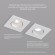 Точечный светильник DK3021 DK3071-WH