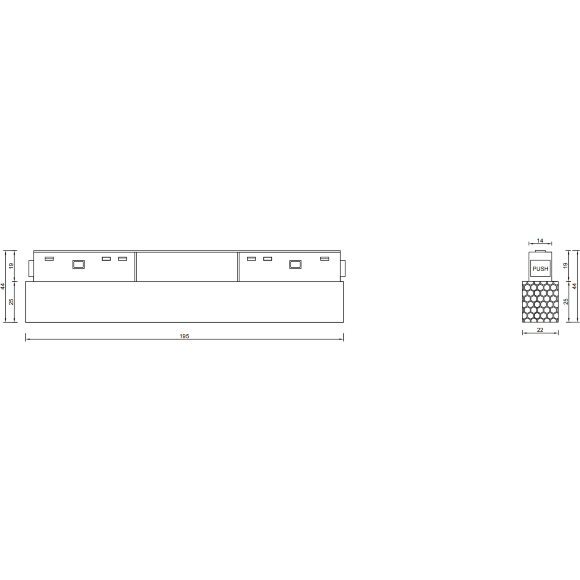 CLT 0.203 08 BL SMART 1408/140 Внутренний черный SMART драйвер мощностью 100Вт, 220=>48V, Bluetooth 4.0, SMART LIFE TUYA, регулировка цветности и яркости, голосовое управление через приложение или хаб