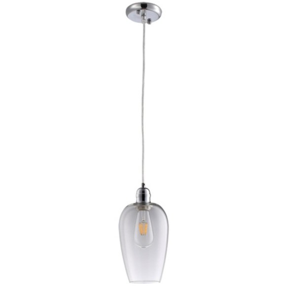 Подвесной светильник с 1 плафоном Arte Lamp A9291SP-1CC TRENTO под лампу 1xE27 40W