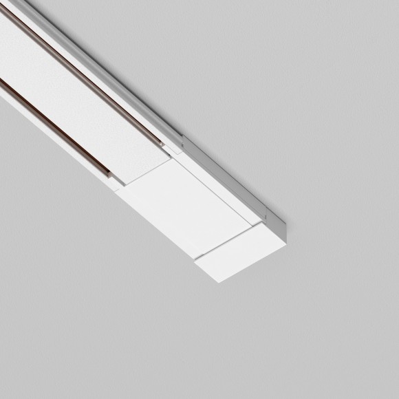 Ввод питания от внешнего драйвера для накладного шинопровода Maytoni Radity TRA084B-11W