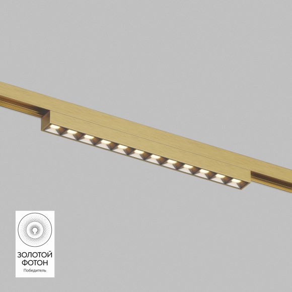 DK5771-SB Трековый магнитный светодиодный светильник Denkirs Shine 48V CRI90+ 3000К 790Лм 24° 10Вт DK5771-SB Трековый магнитный светодиодный светильник Denkirs Shine 48V CRI90+ 3000К 790Лм 24° 10Вт